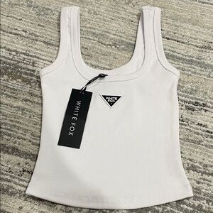 White fox boutique tank- new with tags